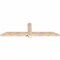 Ekena Millwork Eugene Smooth Timber Gable Bracket, Douglas Fir, 84"W x 24"H x 3 1/2"D x 5 1/2"F, 7/12 Pitch GBW084X24X0406EUG00SDF - alternate 3